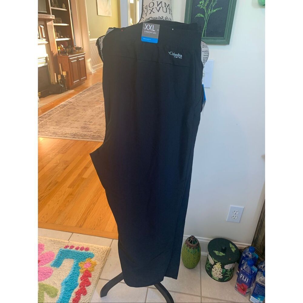 Columbia PFG straight-leg pants in black